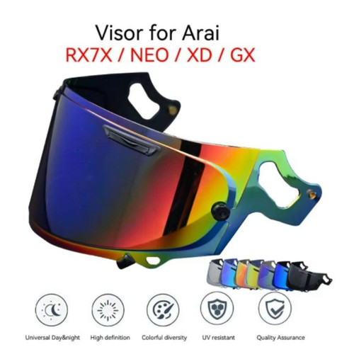 Lente visiera casco adatta per