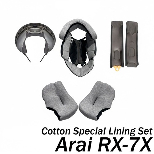 Set ricambio arai 7x - ricambio, rx-7x