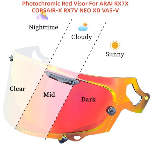 Visiera fotocromatica